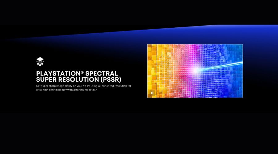 PlayStation Spectral Super Resolution