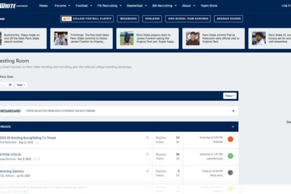 Penn State Wrestling Forums: A Comprehensive Research Report