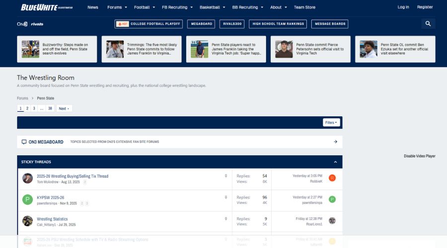 Penn State Wrestling Forums: A Comprehensive Research Report