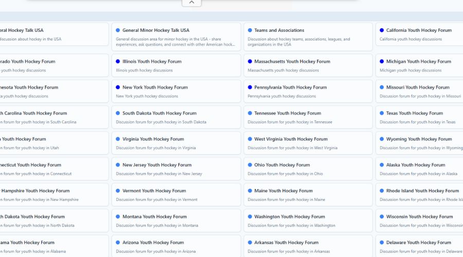 michigan hockey forum USA forums screenshot