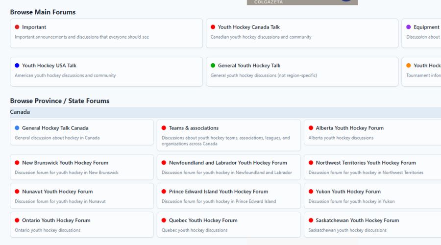 michigan hockey main forums screenshot