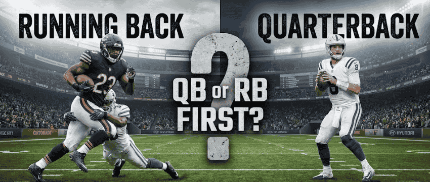 Is It Better to Draft a QB or RB First in Fantasy Football